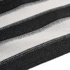 vidaXL Zaunblende Anthrazit und Weiß 1,2x50 m HDPE 75 g/m² 4003658 Bild 5