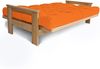 Marior HOME 'MEXICO' Klappsofa, Buchenholz, Natürlich, Orange Bild 2