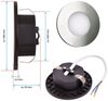 Maxkomfort LED Wandstrahler 6103, LED fest integriert, Warmweiß, 3000K, Treppenbeleuchtung Bild 3
