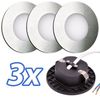 Maxkomfort LED Wandstrahler 6103, LED fest integriert, Warmweiß, 3000K, Treppenbeleuchtung Bild 4