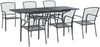 vidaXL Garten Essgruppe 7 pcs Anthrazit 212 x 90 x 76 cm 3429140 Bild 2