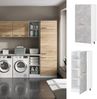 Hochschrank R-Line Beton 60 cm mit großer Tür Vicco Bild 2