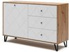 Kommode Nizza Artisan-Eiche 40 x 78 cm Vicco Bild 1