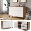 Kommode Nizza Artisan-Eiche 40 x 78 cm Vicco Bild 2