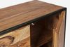 Sideboard Nogeno aus Akazienholz, modern skandinavisch, natur, 175 cm, Push-to-Open-System Bild 5