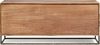 Sideboard Nogeno aus Akazienholz, modern skandinavisch, natur, 175 cm, Push-to-Open-System Bild 4