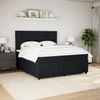 vidaXL Boxspringbett mit Matratze Schwarz 180x200 cm Samt 3294708 Bild 5