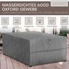 SANZARO 'Premium' Abdeckung Gartenmöbel, winterfest, Polyester grau, 250 x 250 x 90 cm Bild 2