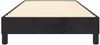 Polsterbett Stoff Schwarz 90x200 cm Samt Bild 5