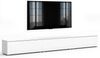 AX LIVING Lowboard TV Kommode 3x100 Barvo Weiß Matt/Hochglanz Stehend Bild 4