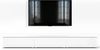 AX LIVING Lowboard TV Kommode 3x100 Barvo Weiß Matt/Hochglanz Stehend Bild 3