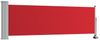 vidaXL Ausziehbare Seitenmarkise 80×300 cm Rot 48363 Bild 2