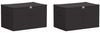 vidaXL Aufbewahrungsbox 2 pcs Anthrazit 55 x 35 x 32 cm Vliesstoff 42024583 Bild 2