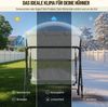 Huracan Hollywoodschaukel 3-Sitzer, Gartenschaukel mit Verstellbarem Sonnendach, 3-Sitzer, 193*110*152cm, UV-Schutz Wetterfest, Schaukelbank 220kg Belastbar Bild 2