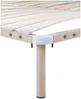 Vente-unique - KALISTA Lattenrost und Bettrahmen Metall Beige - B 178 cm3,8 cm x H 5 cm25 cm x L 198 cm3,8 cm Bild 2