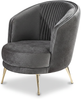 Sitzgruppe/Sofa Set - Wohnzimmergarnitur "Mirela" 3+3+1-Hellgrau Bild 4