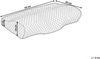 Kopfkissen ELGON Niedrig Memory-Schaum 30 x 50 cm Weiß Bild 2