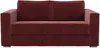 Vente-unique - LORETO Sofa Stoff Rot - B 223 cm95 cm x H 90 cm x L 215 cm Bild 4