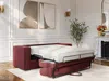 Vente-unique - LORETO Sofa Stoff Rot - B 223 cm95 cm x H 90 cm x L 215 cm Bild 3