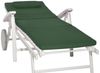 Beautissu Rollliegenauflage Loft RL 200 x 60 x 5 cm dunkelgrün Bild 3