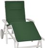Beautissu Rollliegenauflage Loft RL 200 x 60 x 5 cm dunkelgrün Bild 2