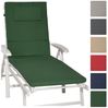 Beautissu Rollliegenauflage Loft RL 200 x 60 x 5 cm dunkelgrün Bild 4