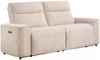 Vente-unique - SCAMOCO Sofa Stoff Beige - B 95 cm x H 100 cm x L 210 cm Bild 4
