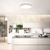 ZMH Deckenlampe LED Deckenleuchte Schlafzimmer - 23W Schlafzimmerlampe Dimmbar mit Fernbedienung Ø27cm Küchenlampe Sternenhimmel Modern Küche Deckenbeleuchtung Rund für Wohnzimmer Flur Bild 2