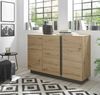'Louna' Sideboard Eiche Artisan/ Graphit grau Bild 2