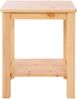 Holzhocker 2er Set Sitzhocker Kiefer Holz Natur Massiv Tischhocker Garderobe Esszimmer Schminktisch Hocker Bild 3