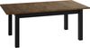 WFL GROUP Esstisch Lindberg ausziehbar verlängerbar rechteckig mit schwarzen Holzbeinen (MADE IN EU, XXL Groß– 120/140/150/160/200 cm ausziehbar auf 160/180/190/240/300 cm), platzsparender Tisch in Holzoptik für Küche, Esszimmer oder Wohnzimmer Bild 3