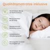 Kids Collective Kinderbett Bodenbett Bett mit Rausfallschutz & Lattenrost Montessori Bett Kinder (Jungen, Mädchen, Kinder, weitere Größen 80x160, 80x180, 90x190, 90x200, 140x200 cm), Jugendbett Einzelbett mit Matratze Aschgrau Kiefer 120x200 cm Bild 4