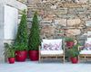 Artevasi Pflanztopf Capri Campana Kunststoff terrakotta matt Ø 25 x 21 cm Bild 3