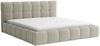 Polsterbett Doppelbett GIOTTO 180x200cm Stoff Magic Velvet Hellbeige Bild 4
