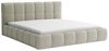 Polsterbett Doppelbett GIOTTO 180x200cm Stoff Magic Velvet Hellbeige Bild 3