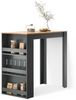 Livinity® Bartisch Regusa, Goldkraft Eiche/Anthrazit/Anthrazit, 57x117 cm (1-St) Bild 2