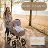 Babydecke Kuscheldecke Baby Decke - Kinderdecke Kinderwagen Blanket Babydecken, Totsy Baby Bild 2