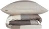 Schiesser Bettwäscheset Endy Stripes - Renforcé - 2-teilig - 135 x 200 cm - Grau Bild 2