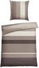 Schiesser Bettwäscheset Endy Stripes - Renforcé - 2-teilig - 135 x 200 cm - Grau Bild 5