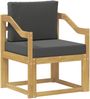 vidaXL 2 Stück Outdoor-Sofagarnitur Polyester Weiß und Anthrazit 3438991 Bild 2