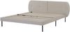 Polsterbett Porvoo Samt 160x200 cm Beige [en. casa] Bild 2