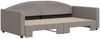 vidaXL Tagesbett Ausziehbar Taupe 100x200 cm Stoff 3197196 Bild 3
