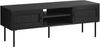 TV-Board >PENSACOLA< (B/H/T: 120x43x40 cm) in schwarz - 120x43x40 (BxHxT) Bild 2