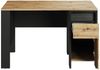 Schreibtisch Spot 1D1S SP06 (Farbe: Schwarz / Artisan Eiche + Schwarz Holzstruktur) Bild 3