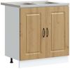 vidaXL Küchenschrank mit Tür Kalmar Artisan-Eiche 80 x 46 x 81.5 cm 3315010 Bild 2