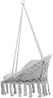 DETEX® Hängesessel rund Durchmesser 60cm hellgrau Bild 5