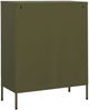 vidaXL Lagerschrank Olivgrün 80 x 35 x 101,5 cm Stahl [336162] Bild 5