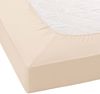 Janine Mako Jersey Spannbetttuch Bettlaken 140-160x200 cm OVP 5007 29 sand Bild 4
