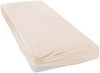 Janine Mako Jersey Spannbetttuch Bettlaken 140-160x200 cm OVP 5007 29 sand Bild 2
