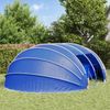 vidaXL Poolzelt Kuppel 538 x 440 x 204 cm Azure Blau 42001136 Bild 4